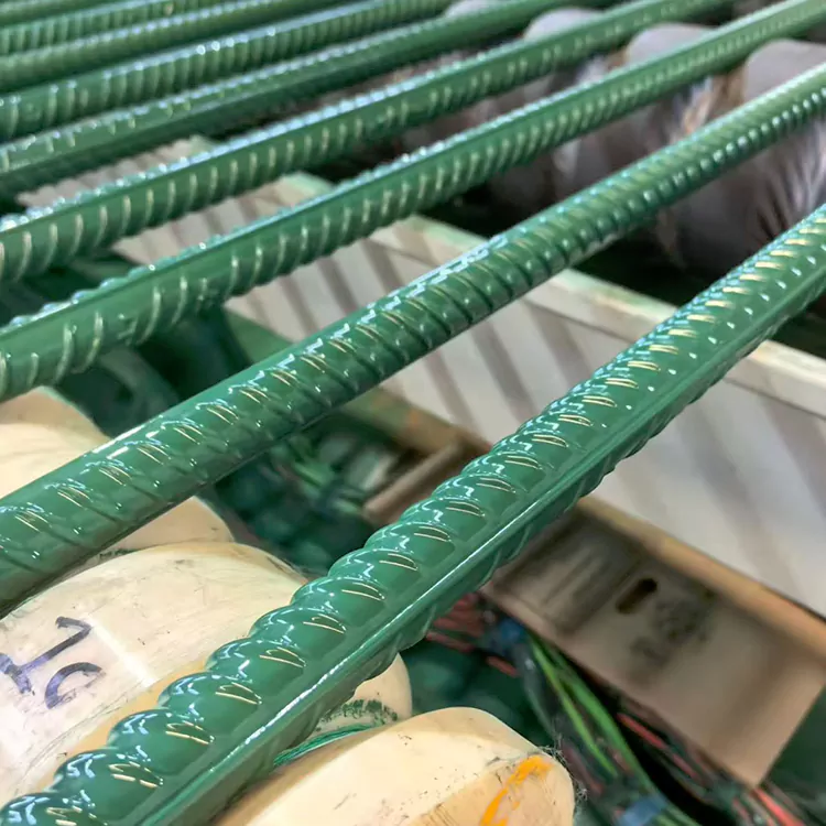 Bare de oțel cu filet laminate fin acoperite